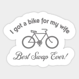 I got a bike Sticker